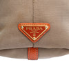 Prada Canvas Canapa Logo Bow Satchel Secondhand