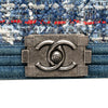 Chanel Medium Denim and Tweed Boy Bag Secondhand