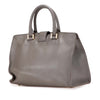Saint Laurent Small Leather Monogram Cabas Satchel Secondhand