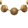 Chanel CC Gold Plated Cambon Medallion Necklace Secondhand