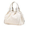 Secondhand Gucci Medium Diamante Raffia Sukey Tote