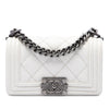 Secondhand Chanel Small Calfskin Double Stitch Boy Flap