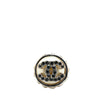 Secondhand Chanel Silver Faux Pearl CC Rhinestone Brooch