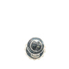 Secondhand Chanel Silver Faux Pearl CC Rhinestone Brooch