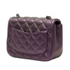 Chanel Mini Square Classic Iridescent Lambskin Single Flap Secondhand