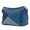LOEWE Medium Tricolor Calfskin Puzzle Satchel Secondhand