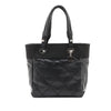 Chanel Small Quilted Coated Canvas Paris Biarritz Tote Secondhand