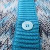 Missoni Crochet-Knit Cardigan in Blue, Size 40 IT Secondhand
