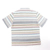 Missoni PATTERNED Short Sleeve Shirt in Gray x Multicolor, Size 48 IT Secondhand