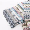 Missoni PATTERNED Short Sleeve Shirt in Gray x Multicolor, Size 48 IT Secondhand