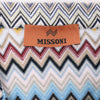 Missoni PATTERNED Short Sleeve Shirt in Gray x Multicolor, Size 48 IT Secondhand