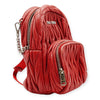 Miu Miu Red Folded Mini Backpack Second-hand