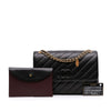 Chanel Diagonal Quilted Lambskin CC Signature Flap Secondhand