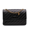 Secondhand Chanel Diagonal Quilted Lambskin CC Signature Flap