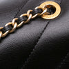 Chanel Diagonal Quilted Lambskin CC Signature Flap Secondhand