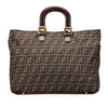 Fendi Large Zucca Canvas Twins Tote Secondhand