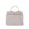 Chanel Small Quilted Caviar Business Affinity Satchel Secondhand