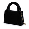Chanel Nano Velvet Kelly Shopper Bag Secondhand