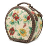 Gucci GG Canvas Web Flora Round Satchel Secondhand