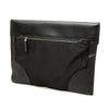 Secondhand Prada Saffiano Trimmed Tessuto Clutch