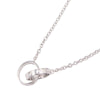 Cartier 18K White Gold Love Necklace Secondhand