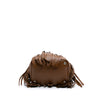 Prada Soft Calf Fringe Bucket Bag Secondhand
