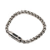 Louis Vuitton Silver Plated Monogram Eclipse Chain Bracelet Secondhand