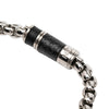 Louis Vuitton Silver Plated Monogram Eclipse Chain Bracelet Secondhand