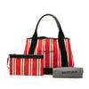 Balenciaga Canvas Striped Navy Cabas S Secondhand
