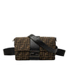 Fendi Zucca Canvas Convertible Baguette Satchel Secondhand