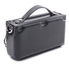 Fendi Zucca Calfskin Soft Trunk Baguette Satchel Secondhand