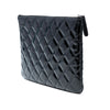 Chanel Medium Quilted Patent O Case Clutch Secondhand