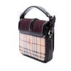 Burberry Haymarket Check Coated Canvas Brickfield Satchel Secondhand