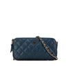 Chanel Quilted Caviar Clutch with Chain Secondhand