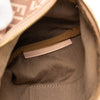 Fendi Small Zucchino Canvas Forever Bauletto Boston Bag Secondhand