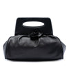 Chanel Lambskin Camellia Top Handle Frame Bag Secondhand