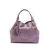 Gucci Medium Metallic Leather Soho Cellarius Tote Secondhand