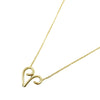 Secondhand Tiffany 18K Yellow Gold Paloma Picasso Capricorn Pendant Necklace