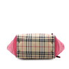 Burberry Small Haymarket Check Canvas and Leather Canterbury Tote Secondhand