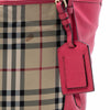Burberry Small Haymarket Check Canvas and Leather Canterbury Tote Secondhand