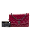 Chanel CC Quilted Patent Brilliant Wallet On Chain Secondhand