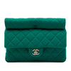 Chanel CC Quilted Jersey Roll Clutch Secondhand
