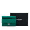 Chanel CC Quilted Jersey Roll Clutch Secondhand