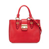 Miu Miu Goatskin Madras Satchel Secondhand
