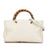 Secondhand Gucci Medium Calfskin Bamboo Shopper Satchel