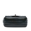 Chanel Mini Square Classic Chevron Patent Flap Secondhand