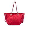 Chanel CC Fringe Canvas Tote Secondhand