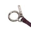 Fendi Silver Plated and Calfskin Compact Mirror Bag Charm Secondhand