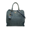 Prada Denim Open Convertible Tote Secondhand