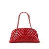 Secondhand Chanel Large Glazed Calfskin Mademoiselle Bowling Bag